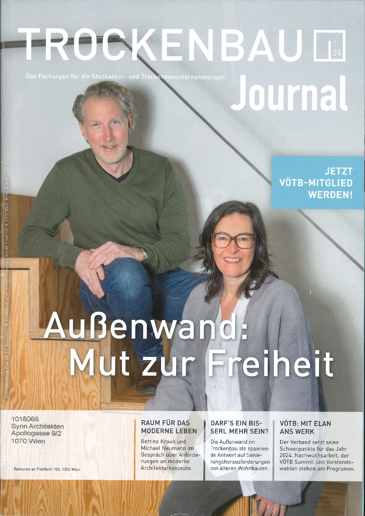 Trockenbau Titelseite 01 2024