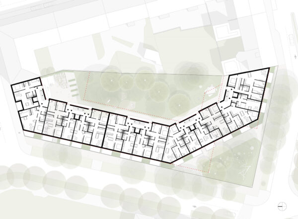 Grundriss Regelgeschoss